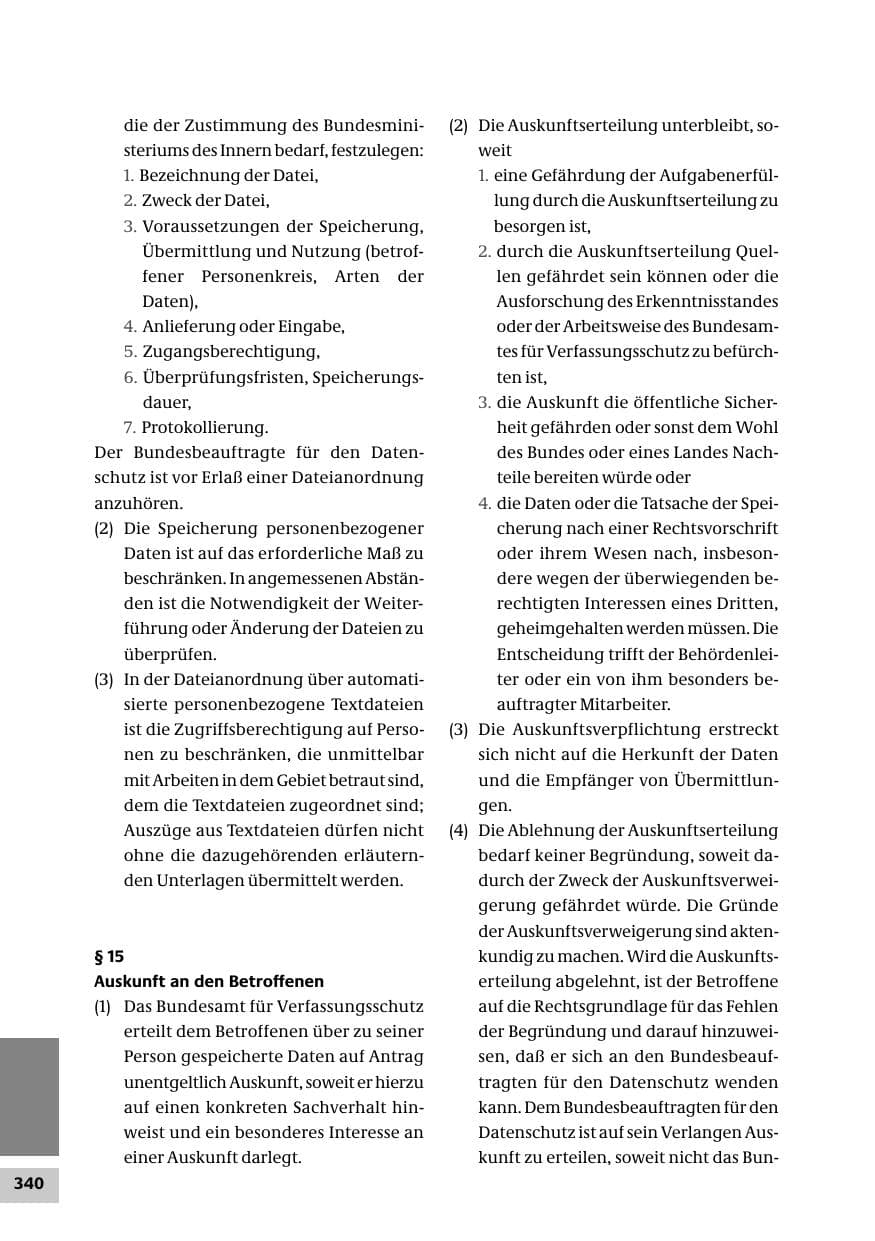Seite 340 des Verfassungsschutzbericht 2007 Bund
