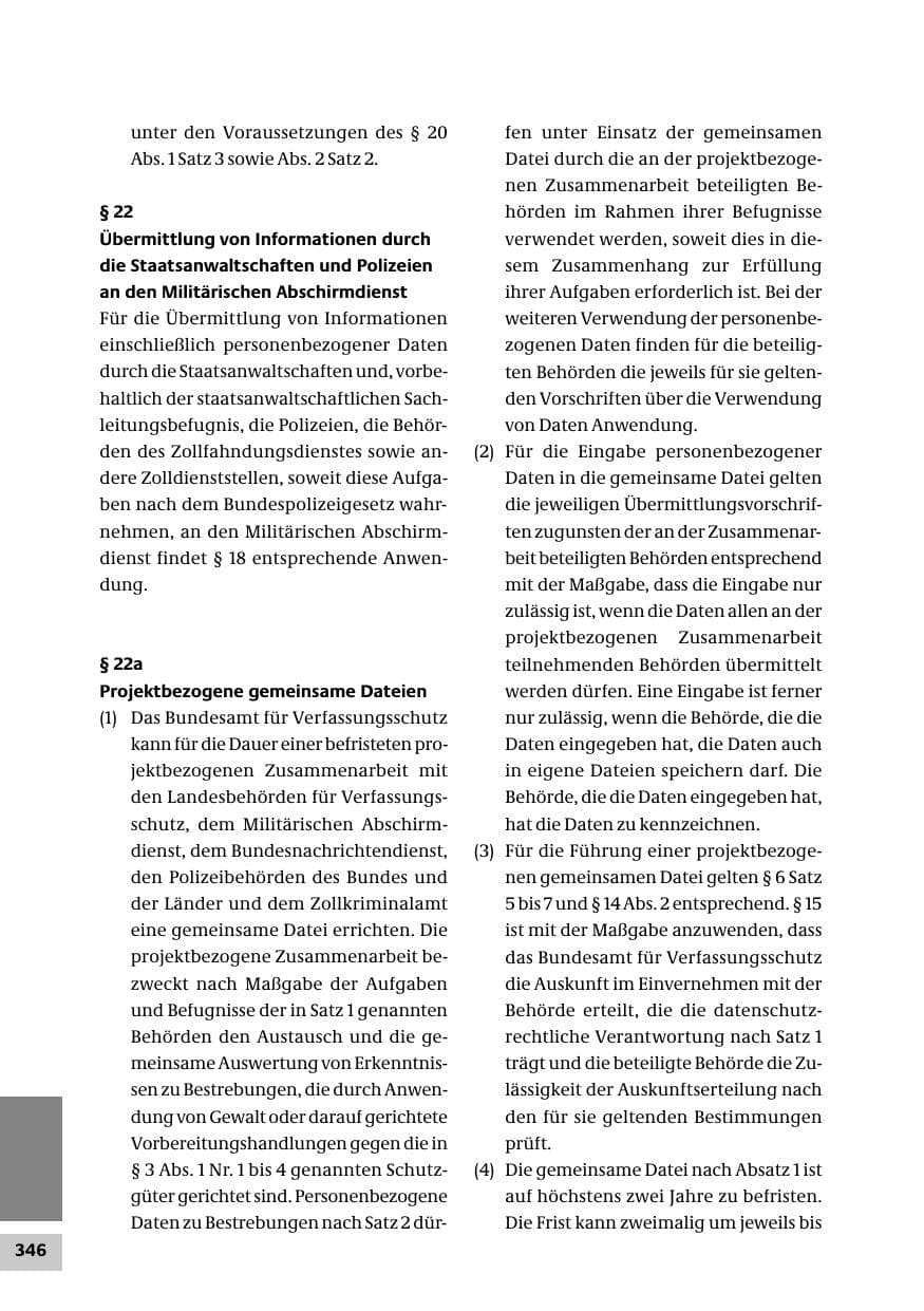 Seite 346 des Verfassungsschutzbericht 2007 Bund
