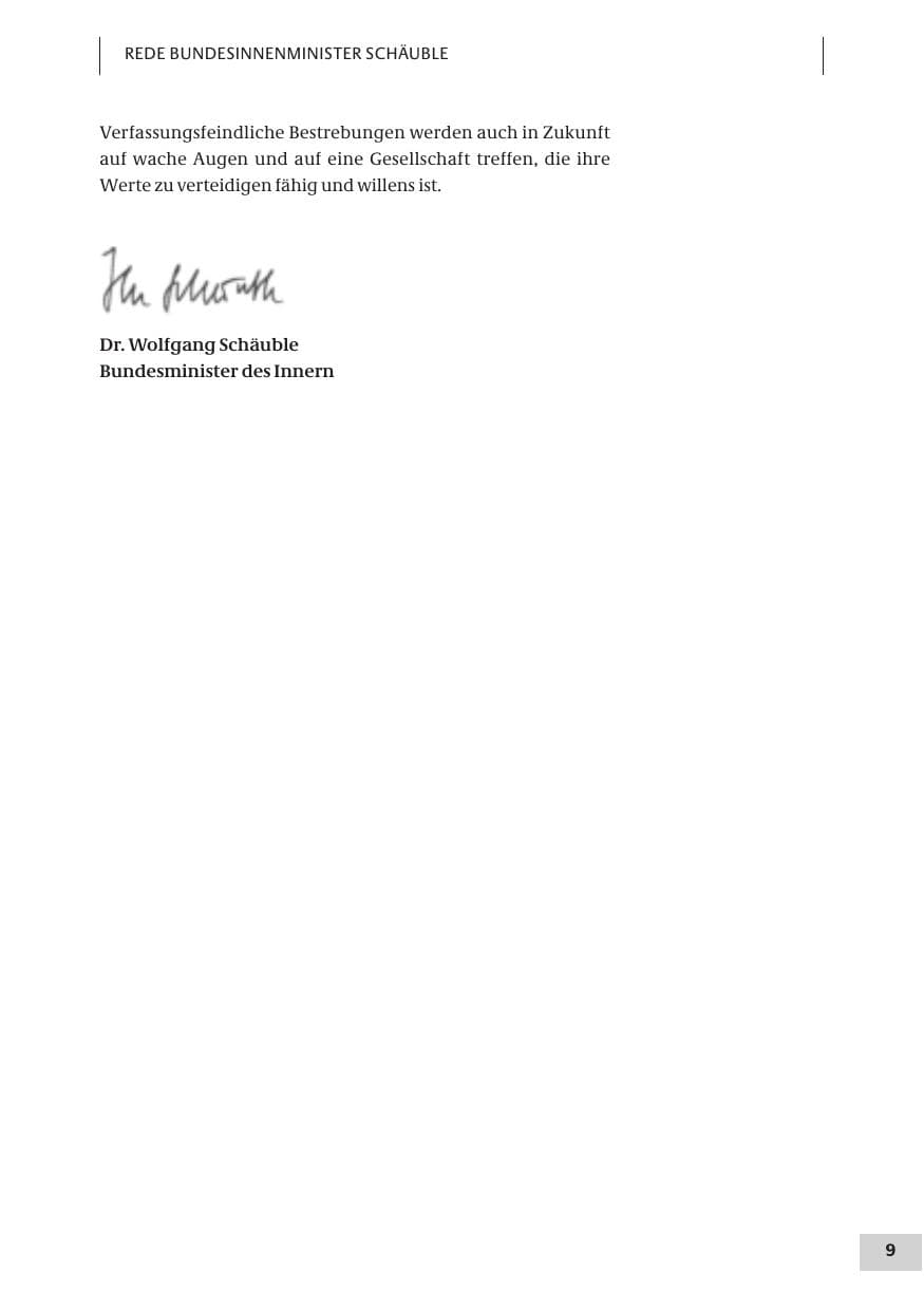 Seite 9 des Verfassungsschutzbericht 2007 Bund
