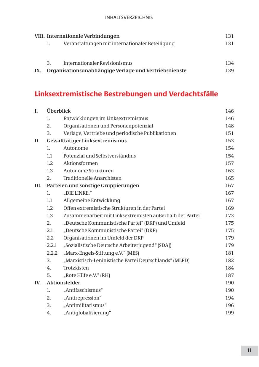 Seite 11 des Verfassungsschutzbericht 2008 Bund