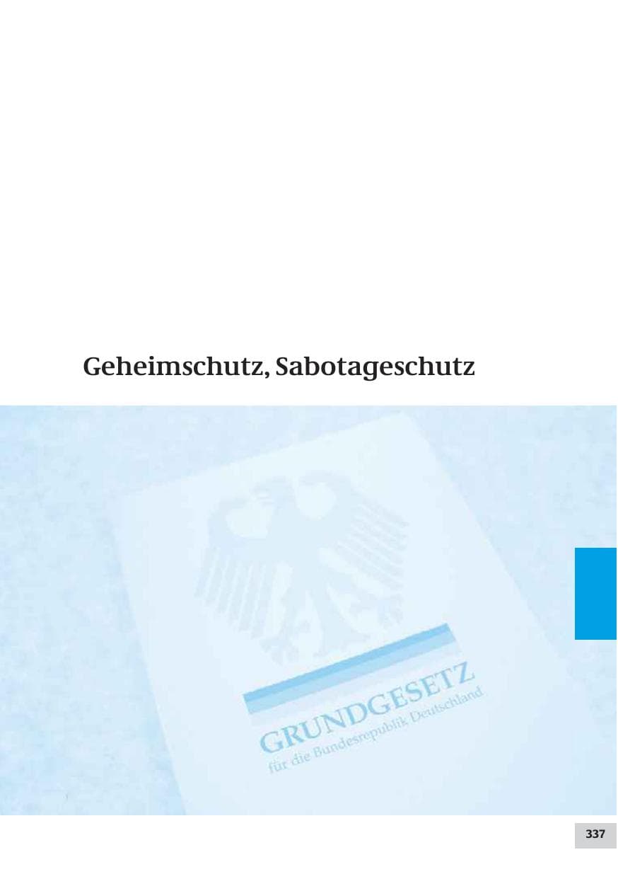 Seite 337 des Verfassungsschutzbericht 2008 Bund