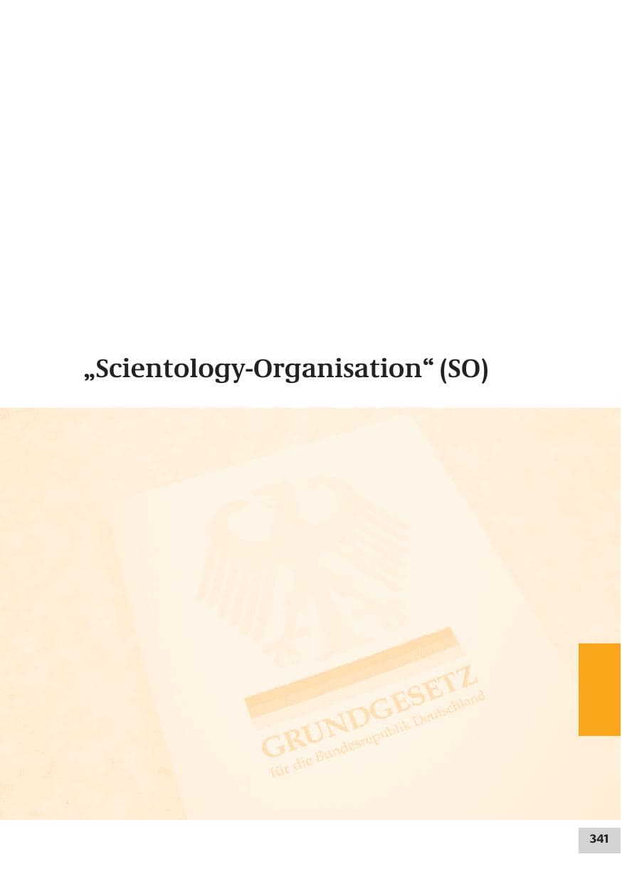 Seite 341 des Verfassungsschutzbericht 2008 Bund