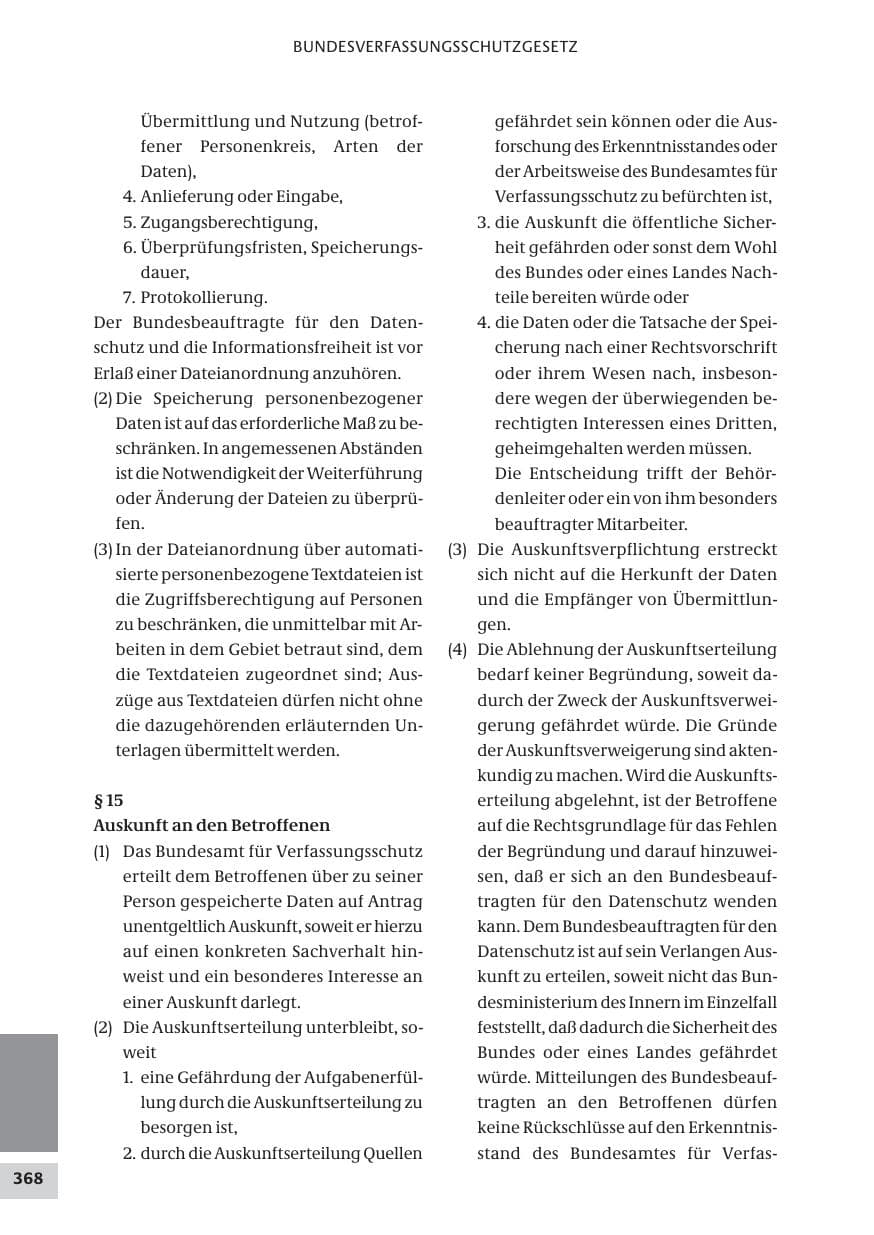 Seite 368 des Verfassungsschutzbericht 2008 Bund