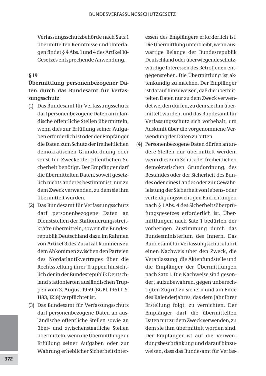 Seite 372 des Verfassungsschutzbericht 2008 Bund