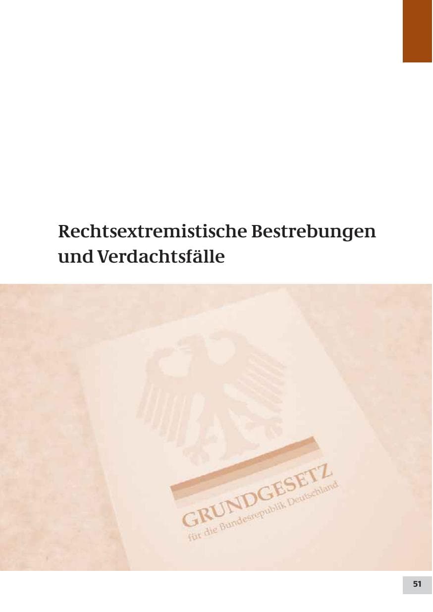 Seite 51 des Verfassungsschutzbericht 2008 Bund