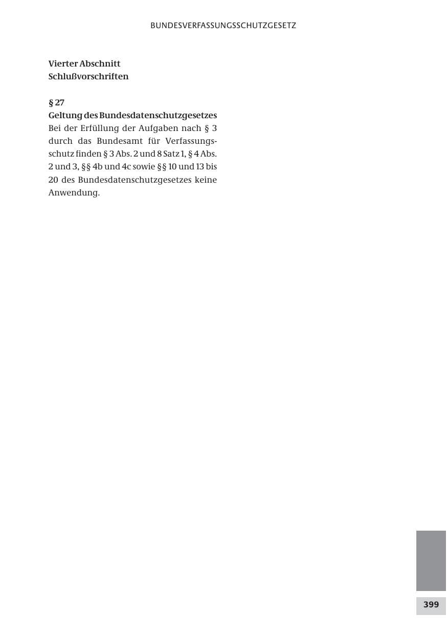 Seite 399 des Verfassungsschutzbericht 2009 Bund