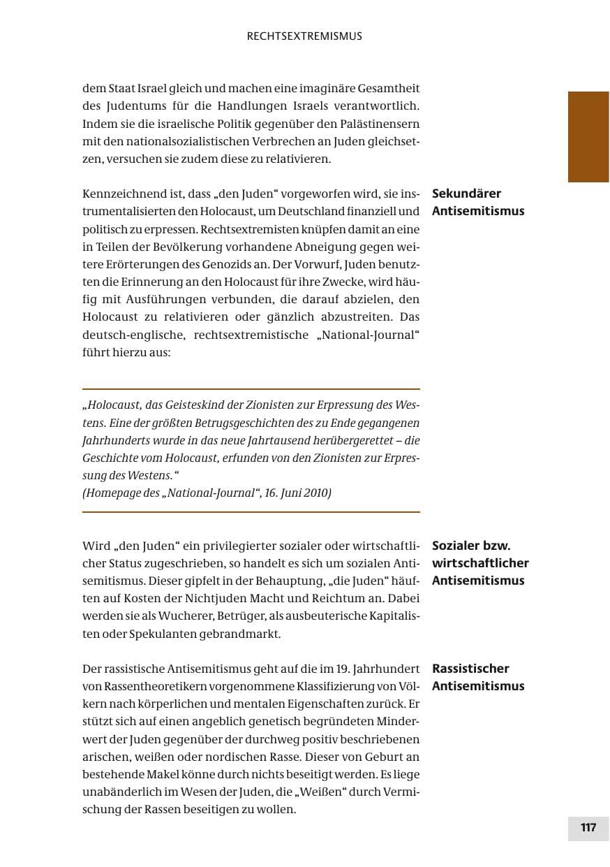 Seite 117 des Verfassungsschutzbericht 2010 Bund