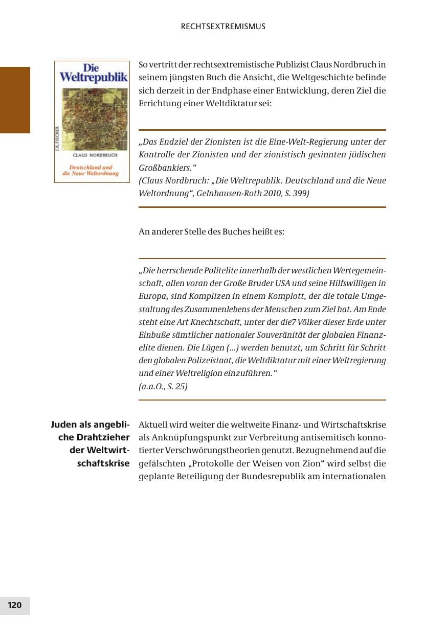 Seite 120 des Verfassungsschutzbericht 2010 Bund