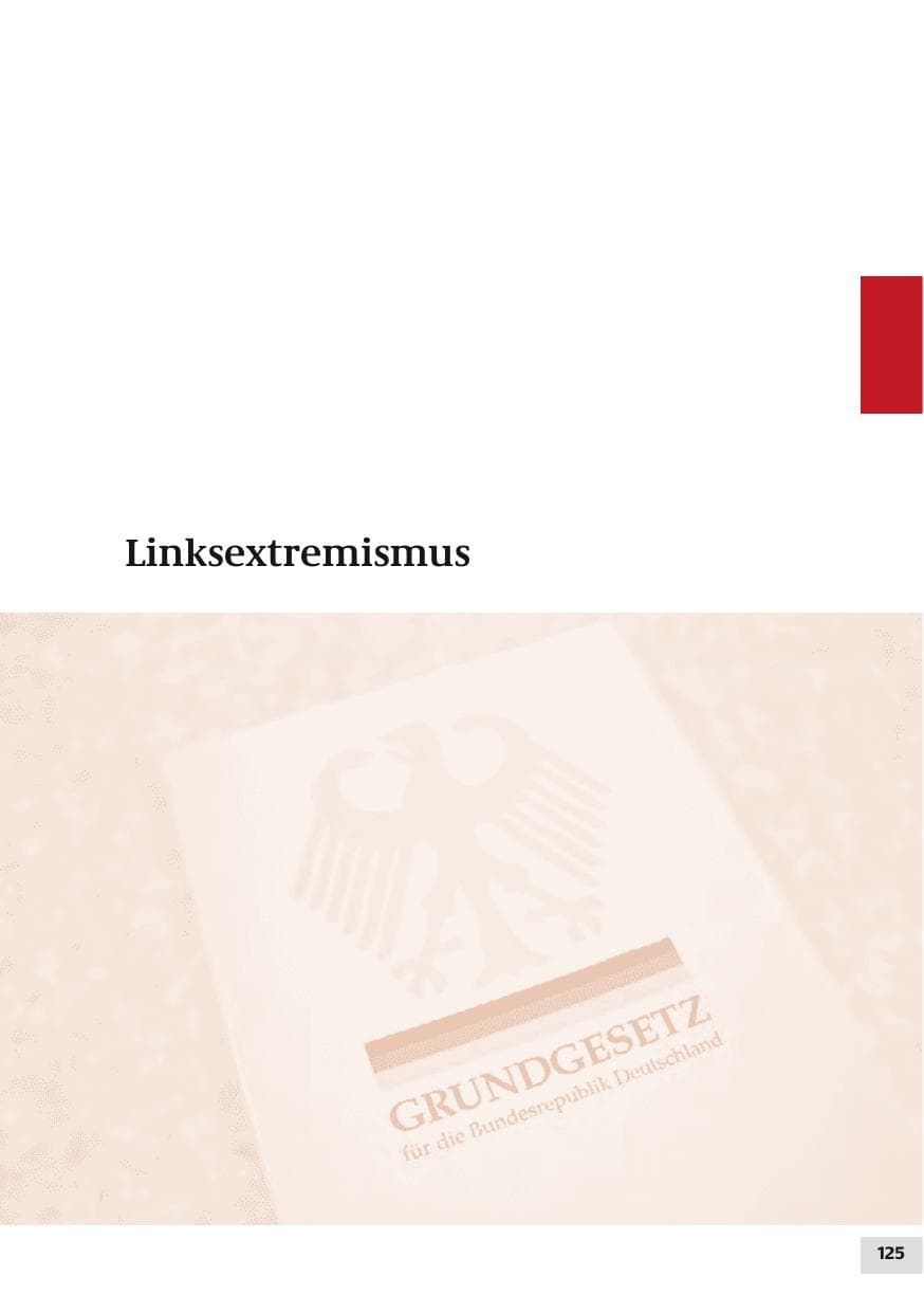 Seite 125 des Verfassungsschutzbericht 2010 Bund