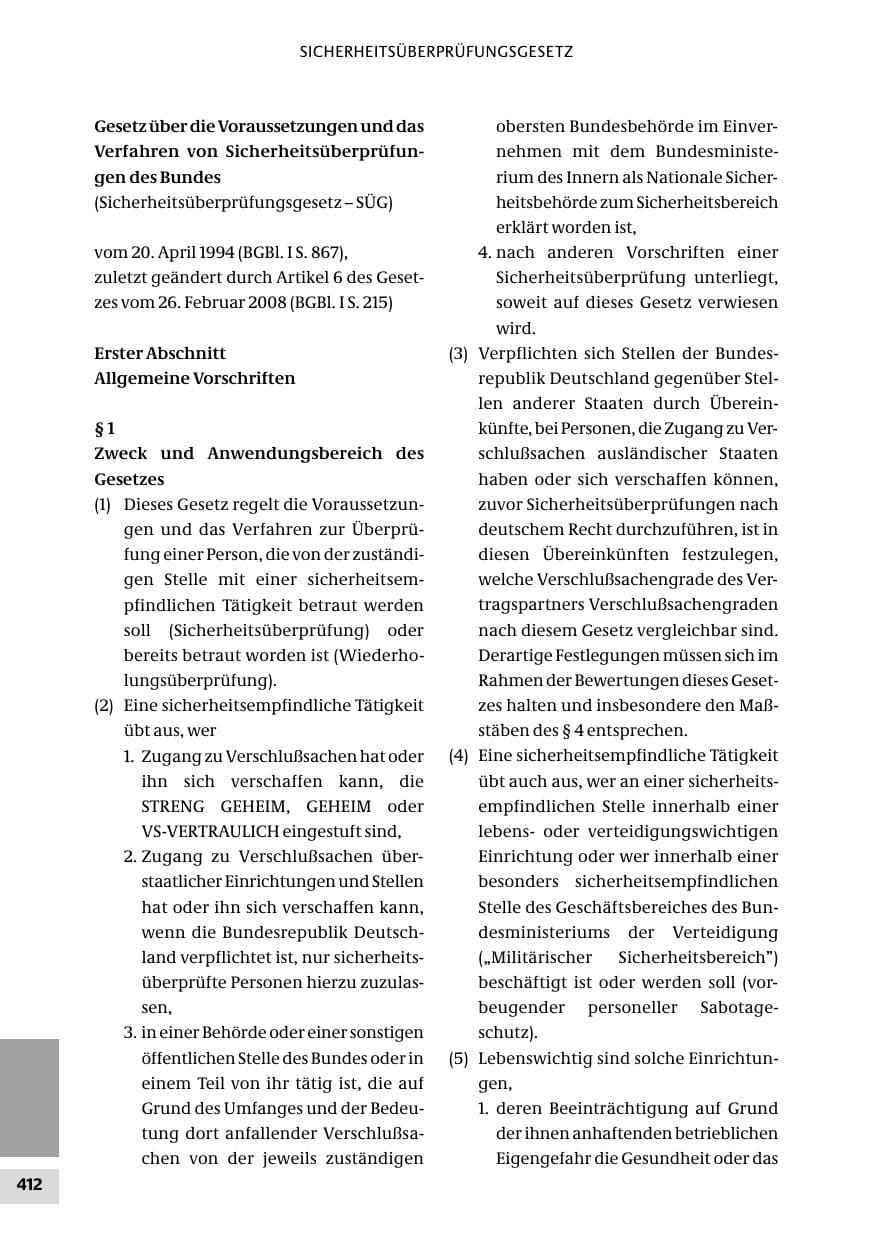 Seite 412 des Verfassungsschutzbericht 2010 Bund