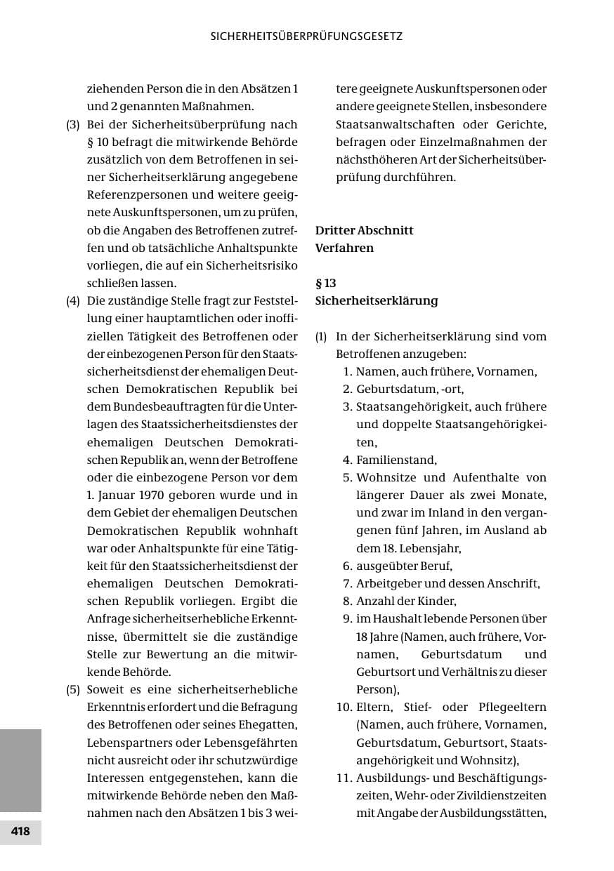 Seite 418 des Verfassungsschutzbericht 2010 Bund