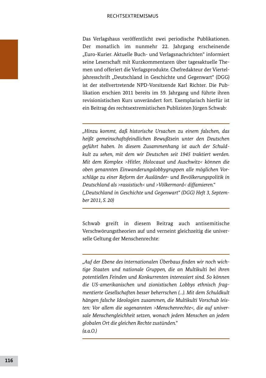 Seite 115 des Verfassungsschutzbericht 2011 Bund