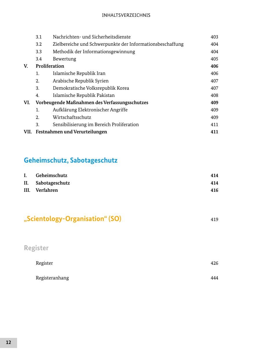 Seite 11 des Verfassungsschutzbericht 2012 Bund