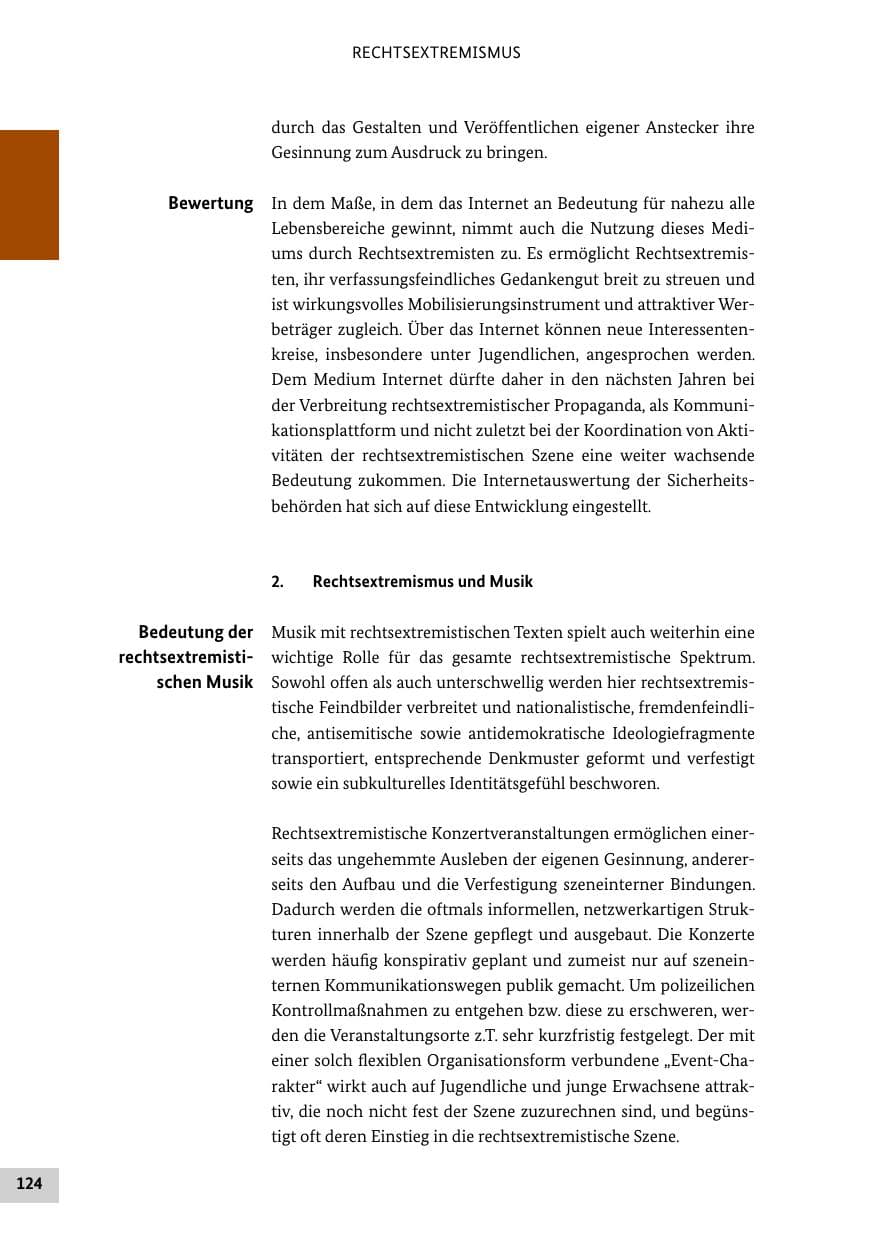 Seite 123 des Verfassungsschutzbericht 2012 Bund