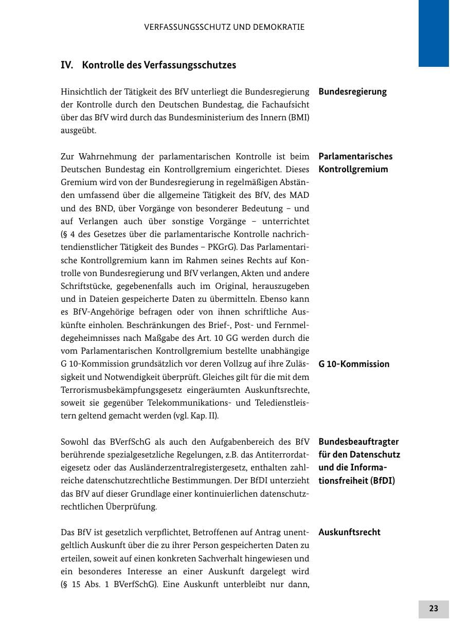 Seite 22 des Verfassungsschutzbericht 2012 Bund