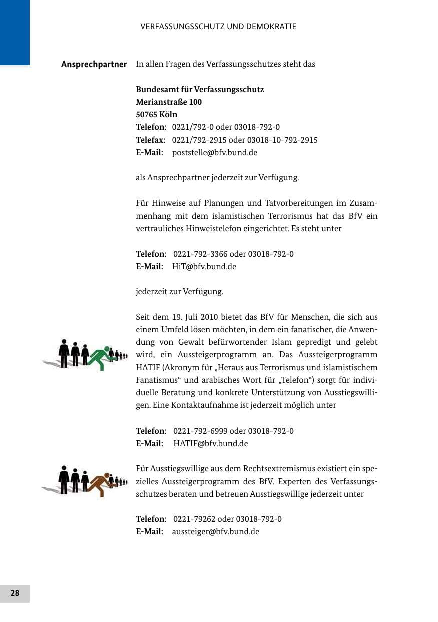 Seite 27 des Verfassungsschutzbericht 2012 Bund
