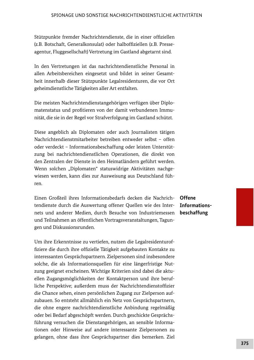 Seite 374 des Verfassungsschutzbericht 2012 Bund