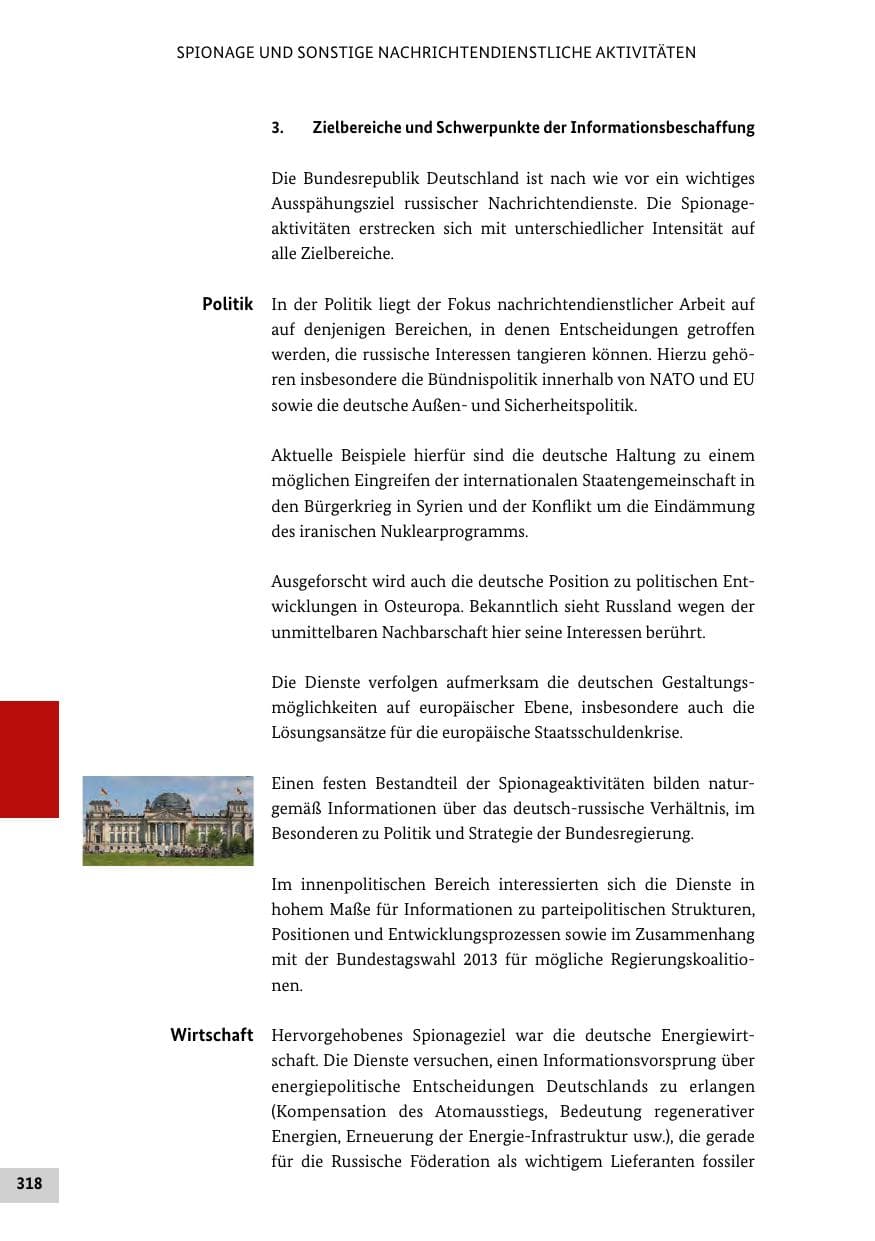 Seite 317 des Verfassungsschutzbericht 2013 Bund