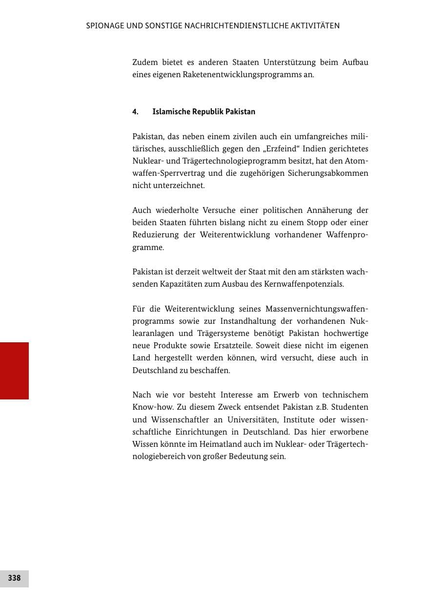 Seite 337 des Verfassungsschutzbericht 2013 Bund