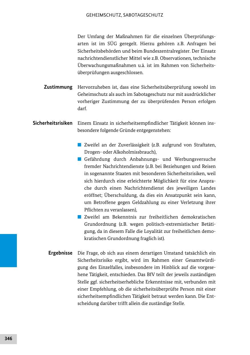 Seite 345 des Verfassungsschutzbericht 2013 Bund