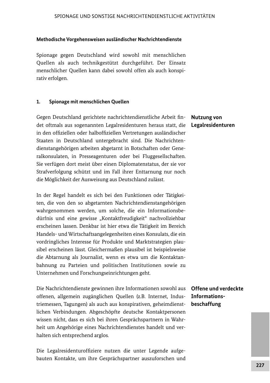 Seite 226 des Verfassungsschutzbericht 2014 Bund