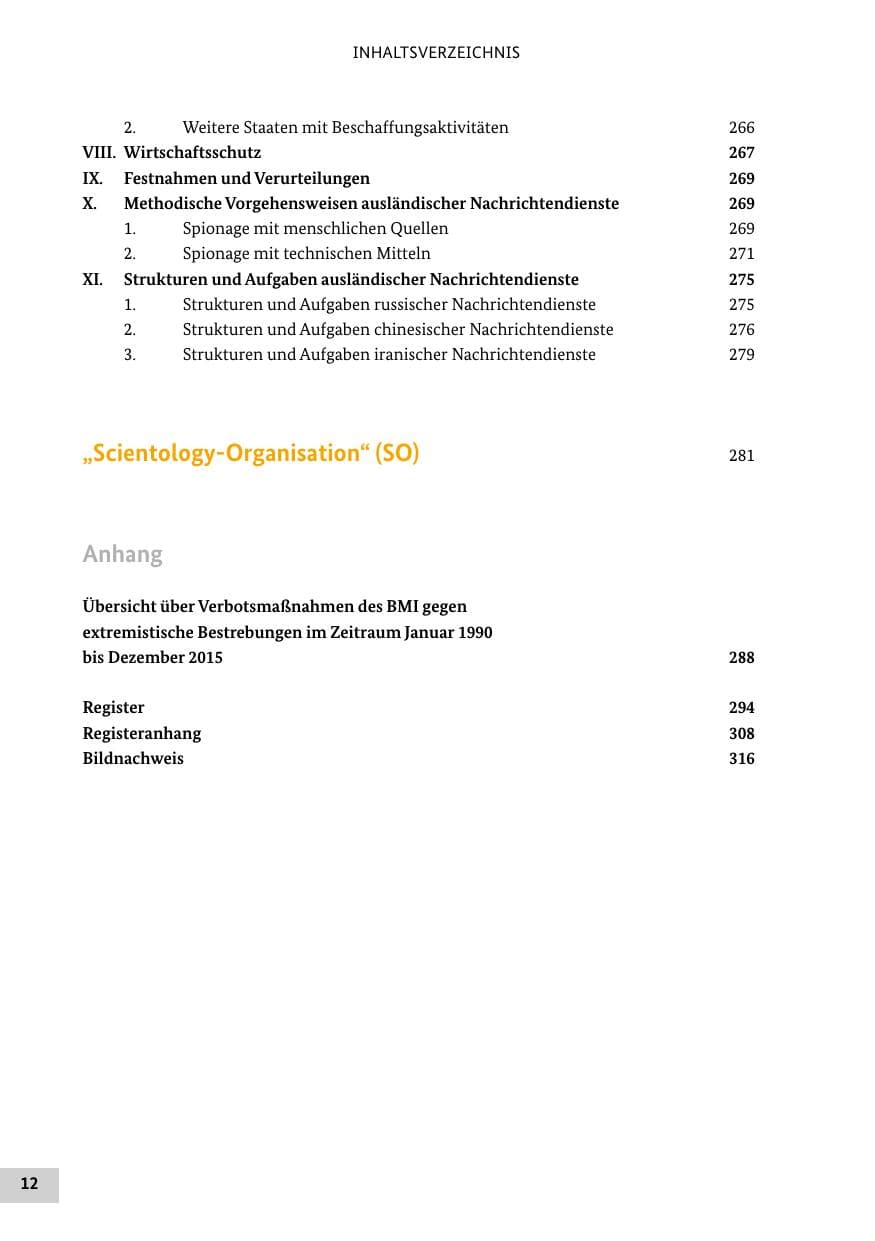 Seite 11 des Verfassungsschutzbericht 2015 Bund