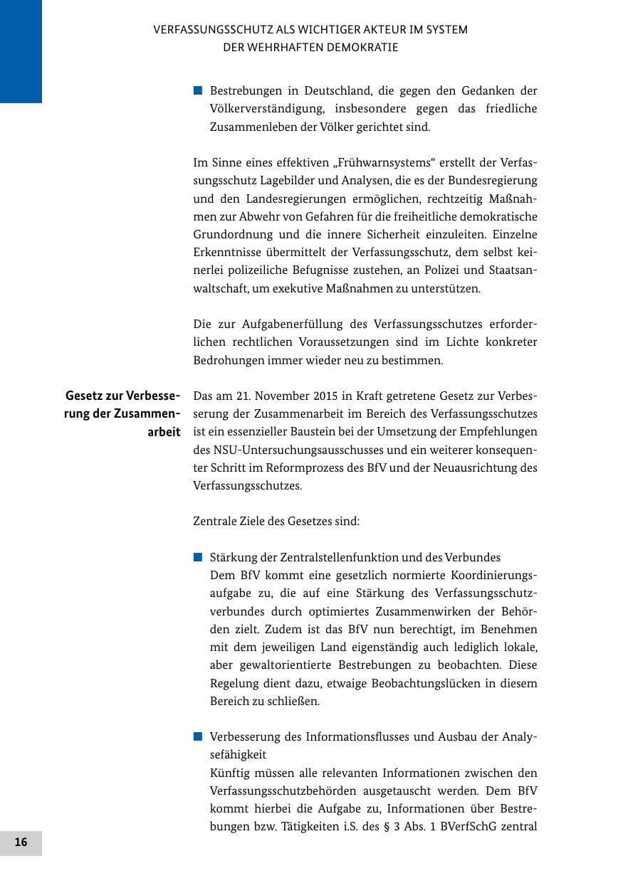 Seite 15 des Verfassungsschutzbericht 2015 Bund