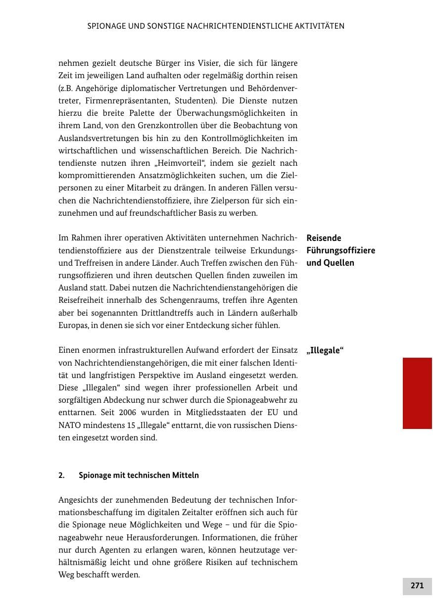 Seite 270 des Verfassungsschutzbericht 2015 Bund