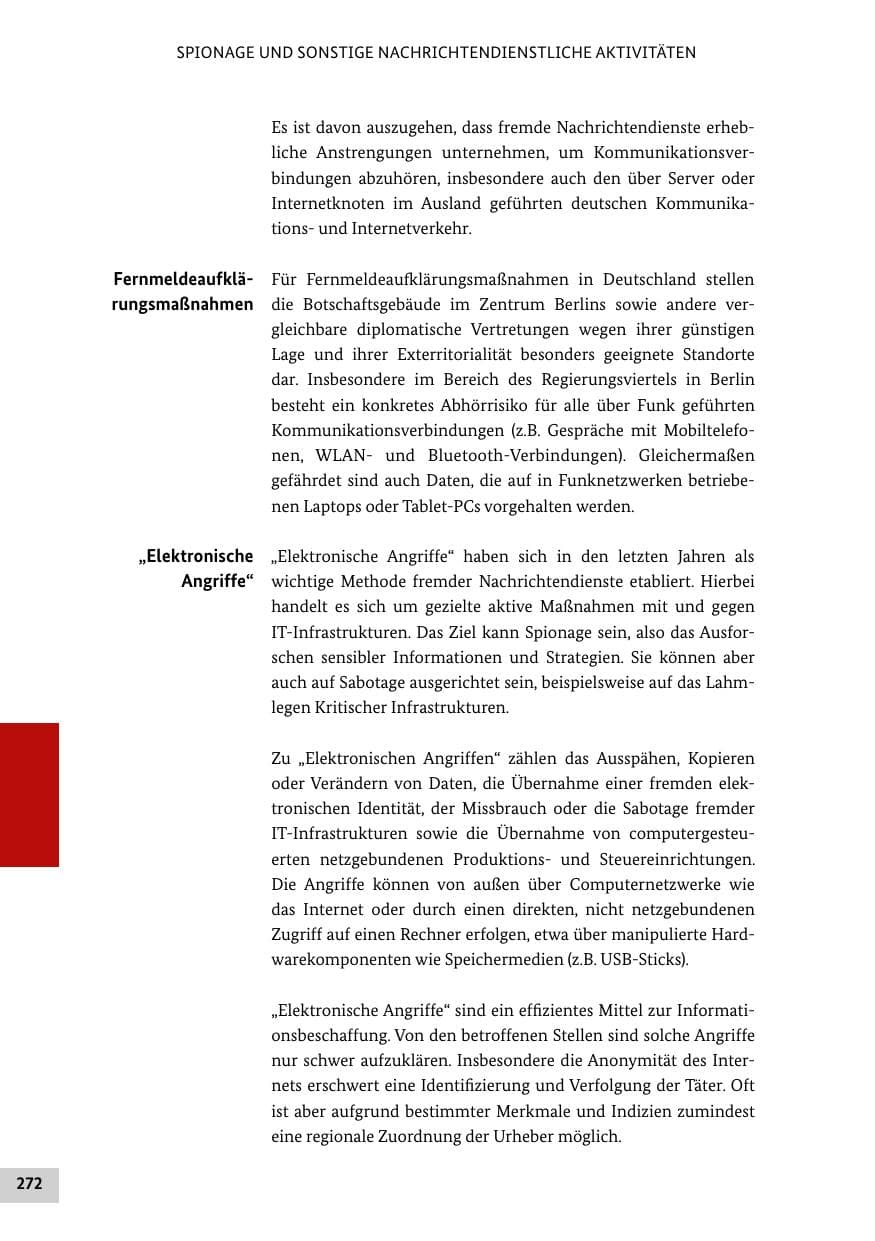 Seite 271 des Verfassungsschutzbericht 2015 Bund