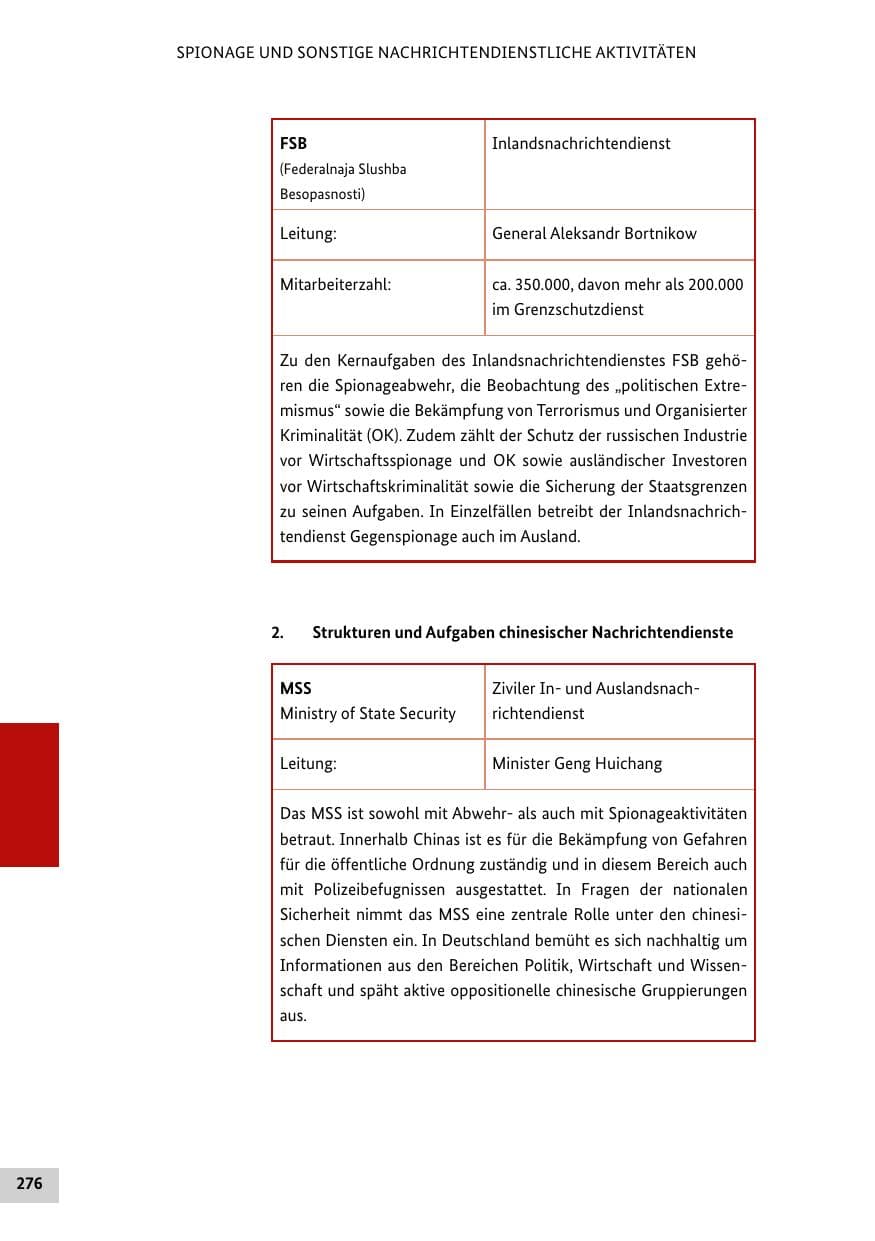 Seite 275 des Verfassungsschutzbericht 2015 Bund