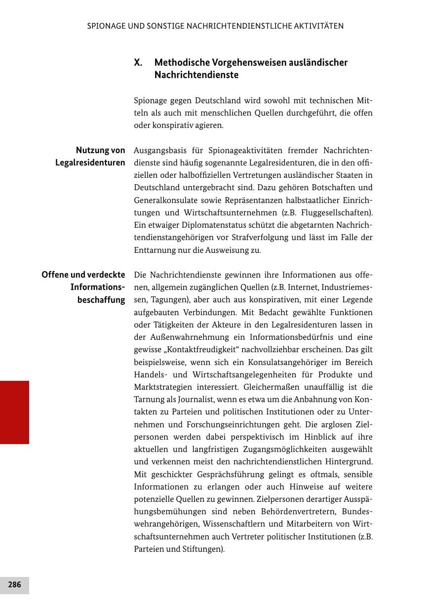 Seite 285 des Verfassungsschutzbericht 2016 Bund