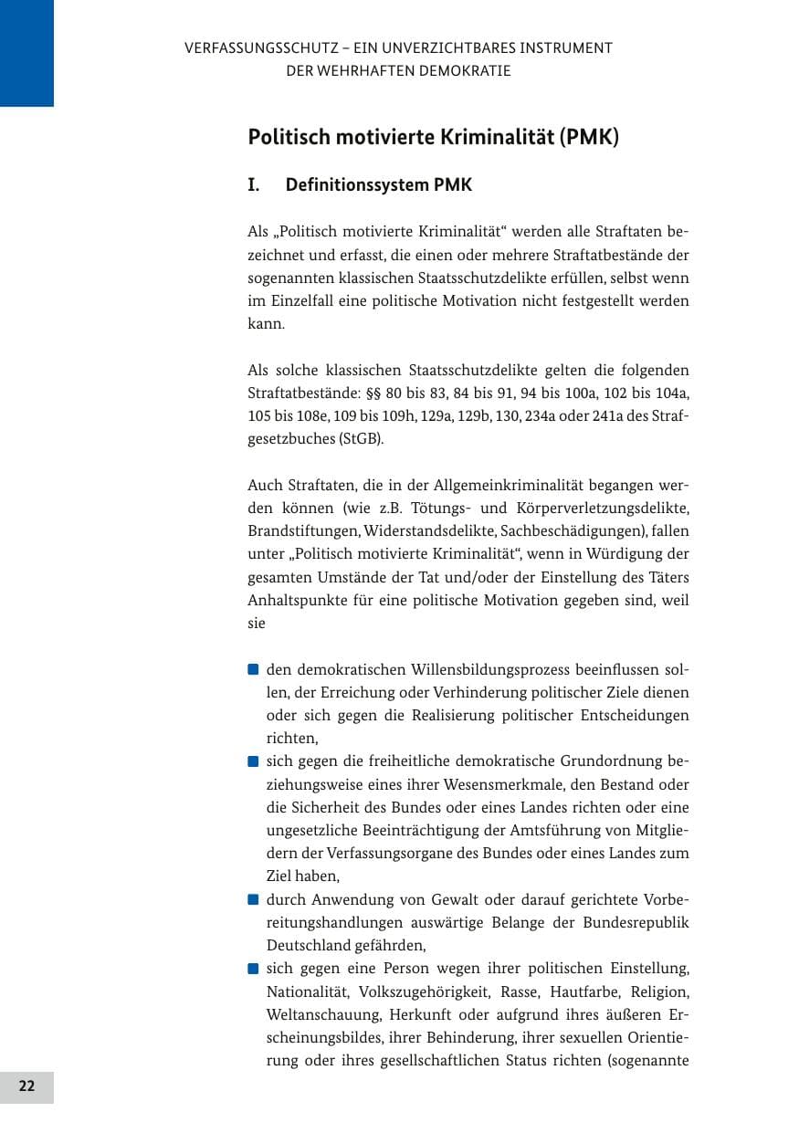 Seite 21 des Verfassungsschutzbericht 2017 Bund