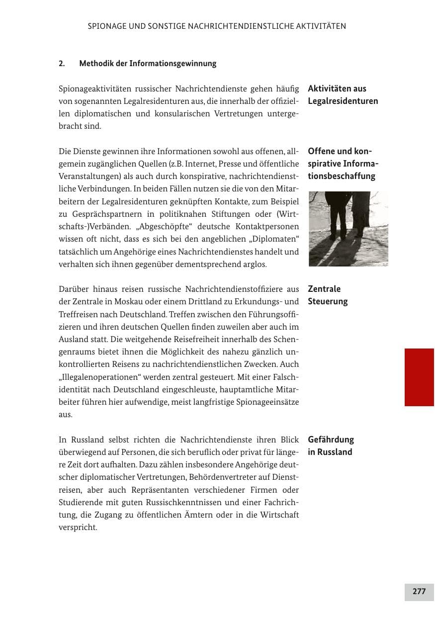 Seite 276 des Verfassungsschutzbericht 2017 Bund