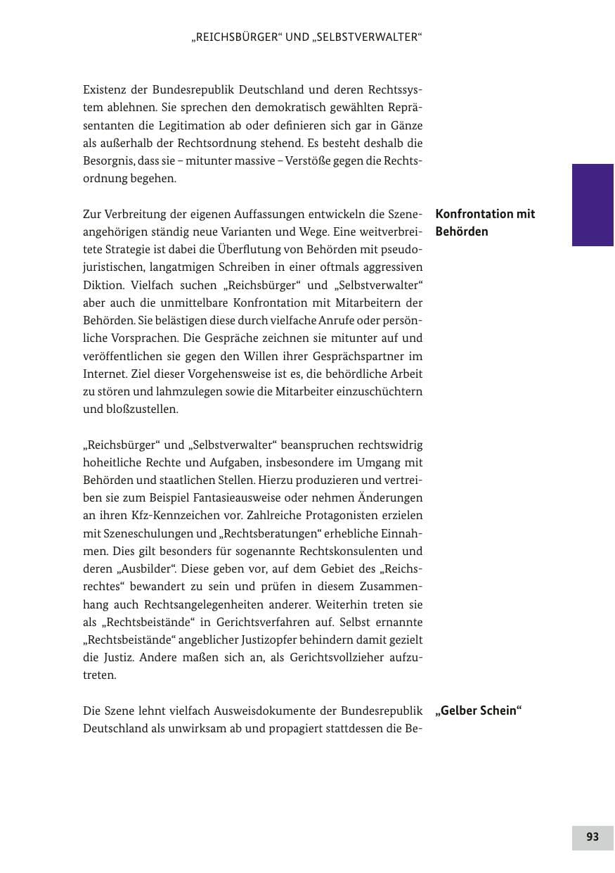 Seite 92 des Verfassungsschutzbericht 2017 Bund