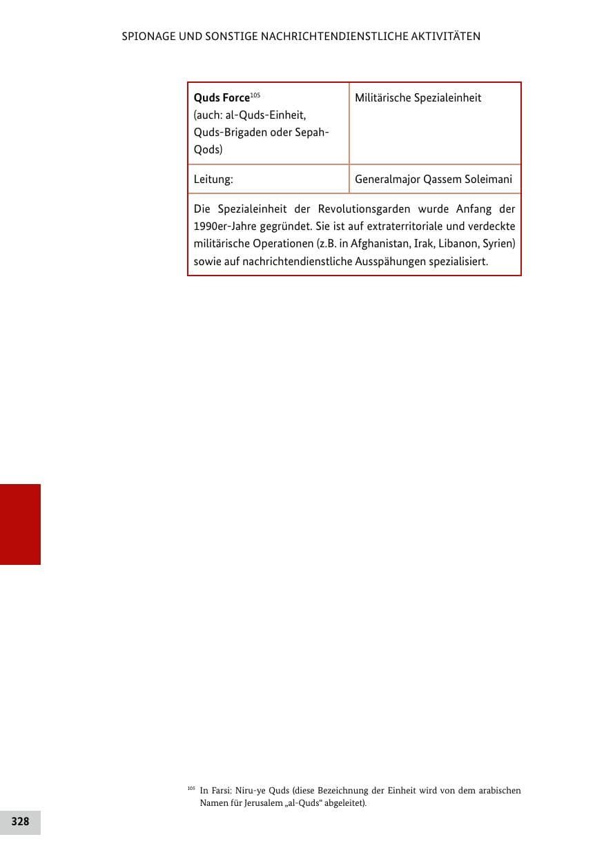 Seite 328 des Verfassungsschutzbericht 2018 Bund