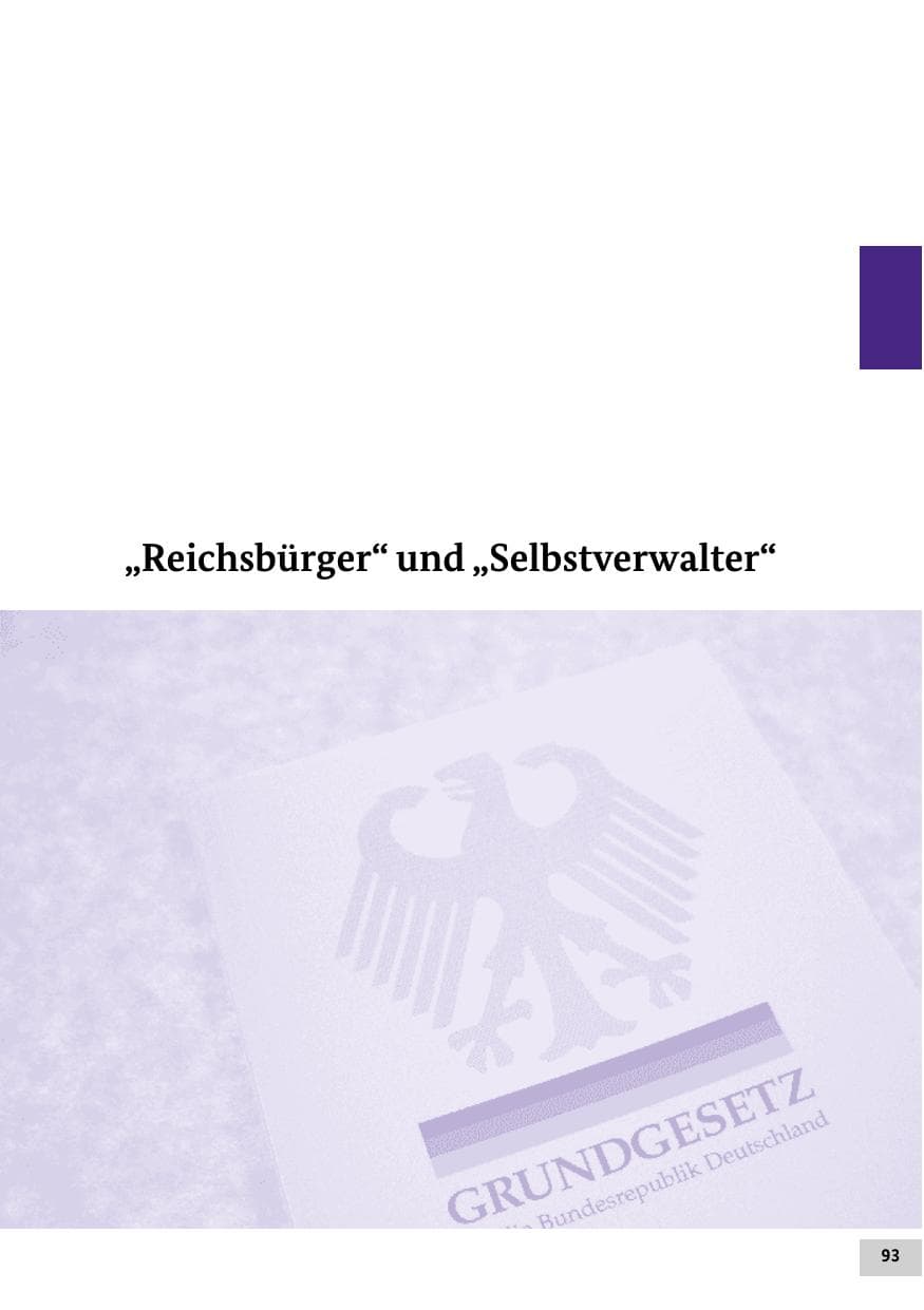 Seite 93 des Verfassungsschutzbericht 2018 Bund