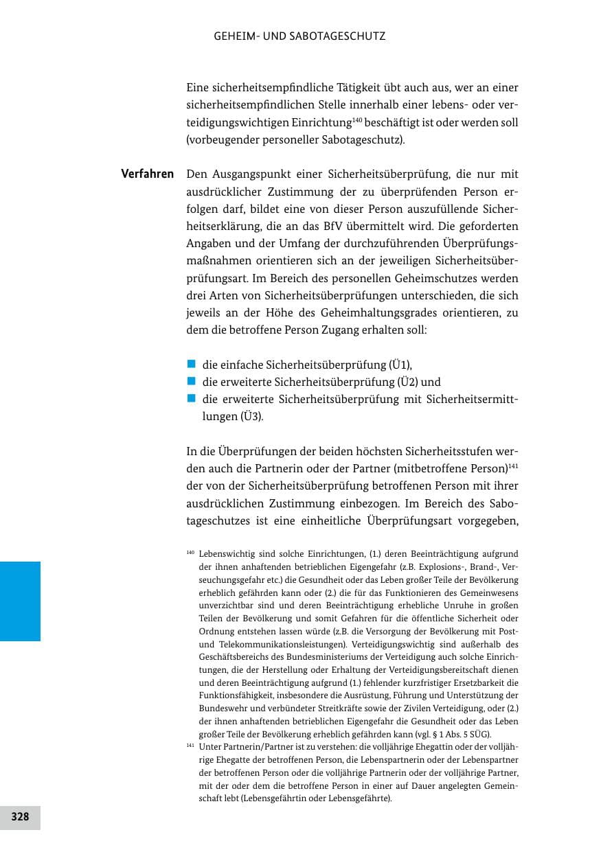 Seite 328 des Verfassungsschutzbericht 2019 Bund