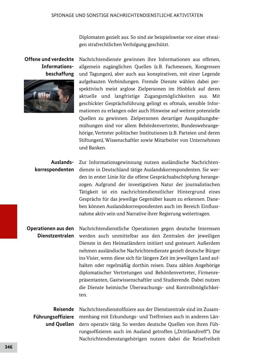Seite 346 des Verfassungsschutzbericht 2020 Bund