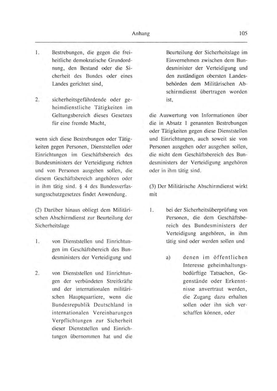 Seite 106 des Verfassungsschutzbericht 1993 Brandenburg