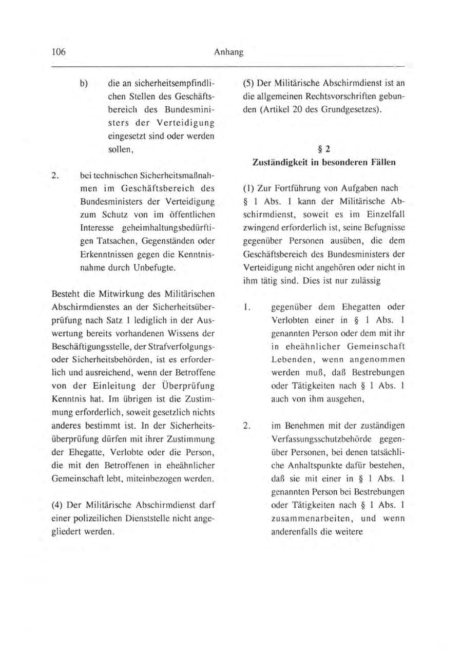 Seite 107 des Verfassungsschutzbericht 1993 Brandenburg
