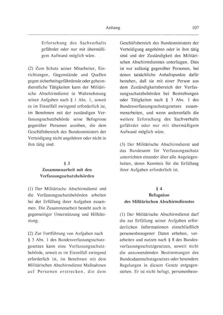 Seite 108 des Verfassungsschutzbericht 1993 Brandenburg
