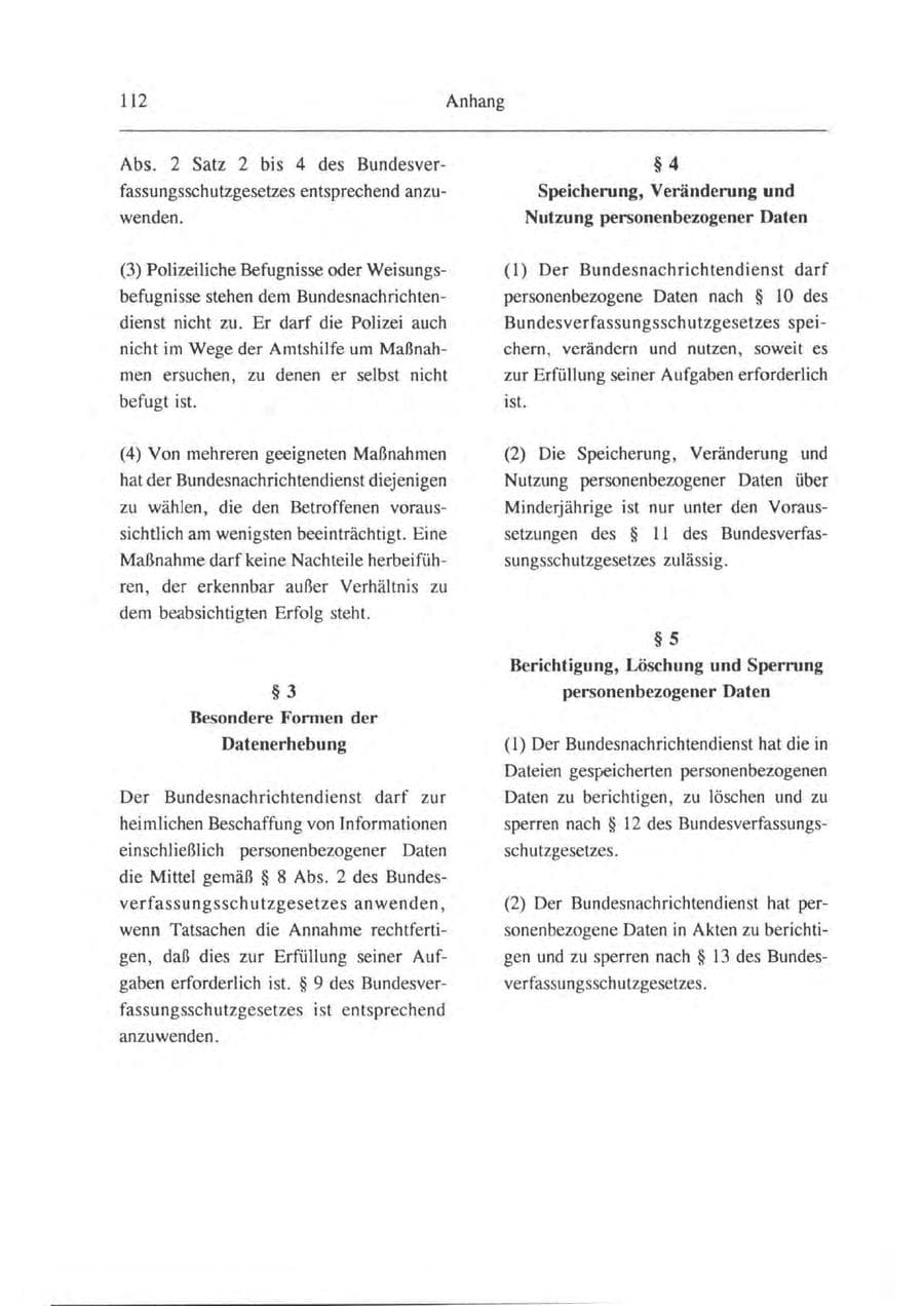 Seite 113 des Verfassungsschutzbericht 1993 Brandenburg