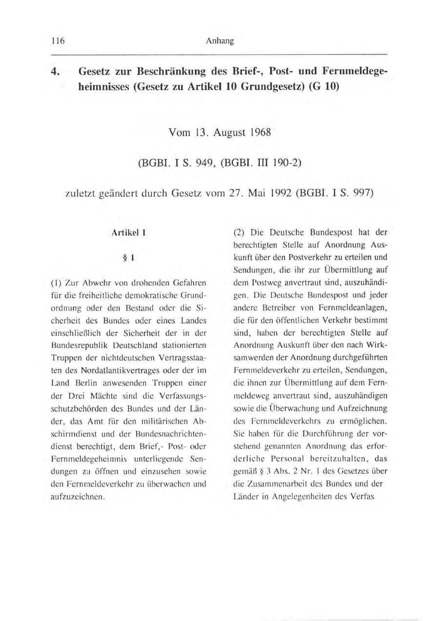 Seite 117 des Verfassungsschutzbericht 1993 Brandenburg