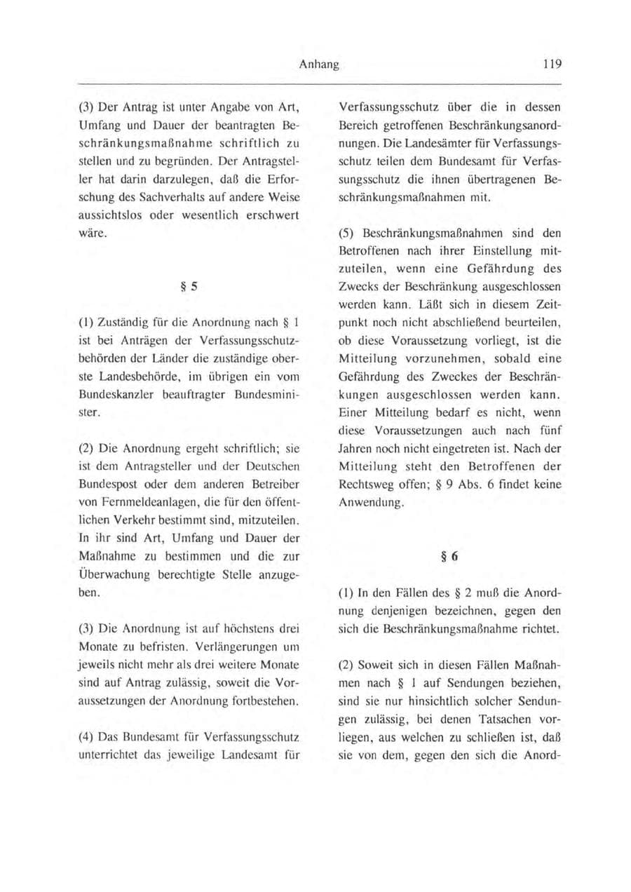 Seite 120 des Verfassungsschutzbericht 1993 Brandenburg