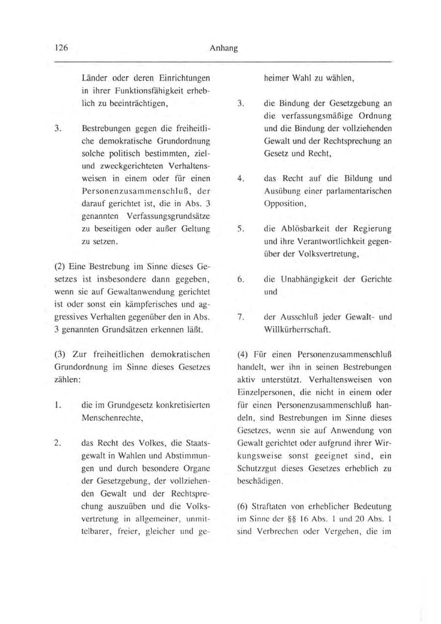 Seite 127 des Verfassungsschutzbericht 1993 Brandenburg