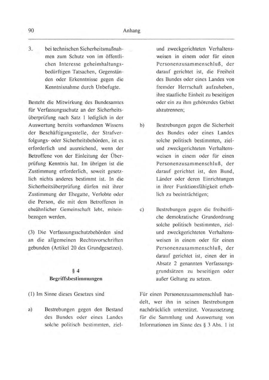 Seite 91 des Verfassungsschutzbericht 1993 Brandenburg