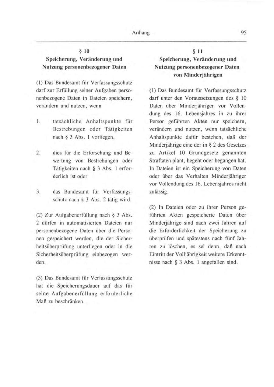 Seite 96 des Verfassungsschutzbericht 1993 Brandenburg