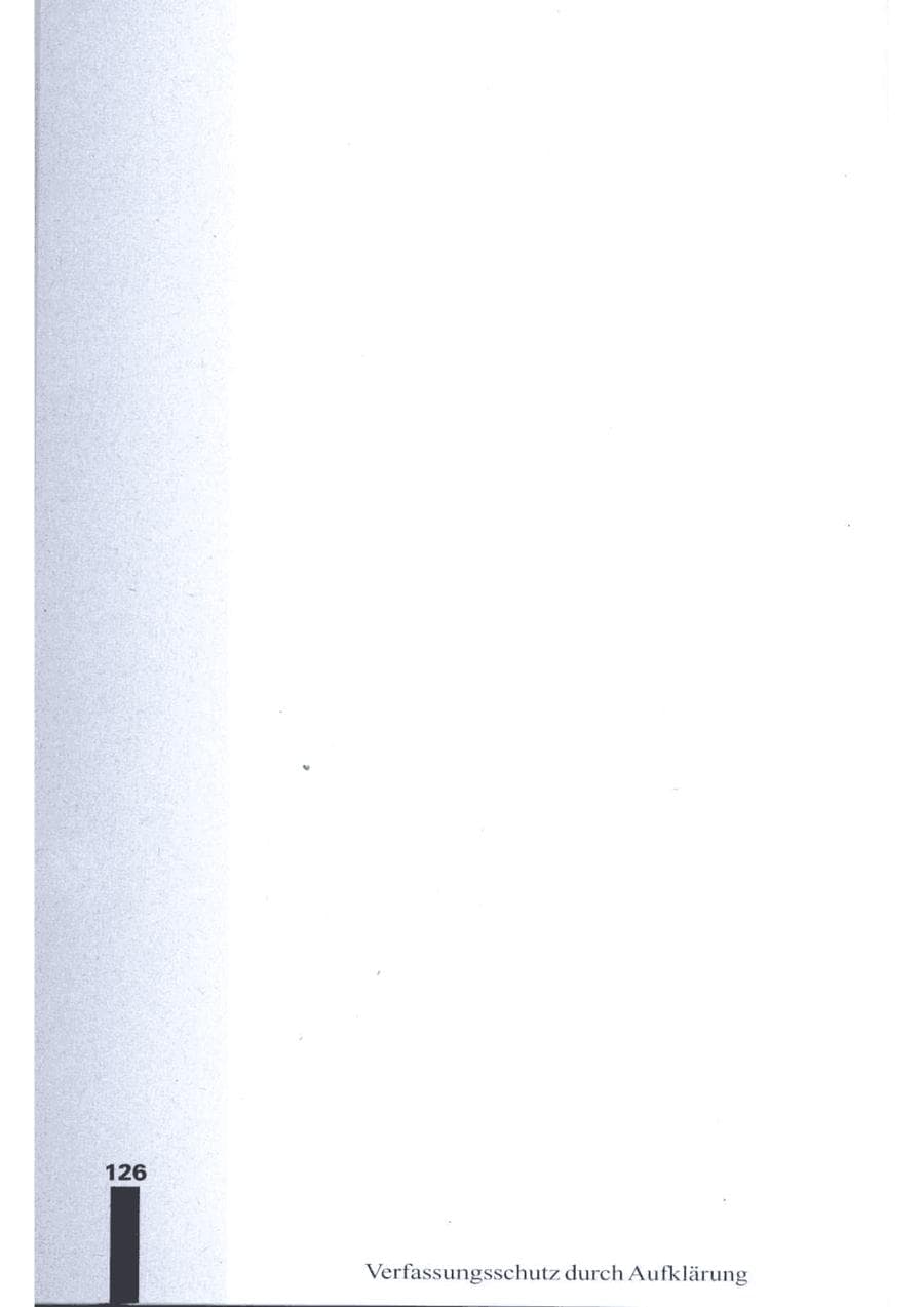 Seite 128 des Verfassungsschutzbericht 1996 Brandenburg