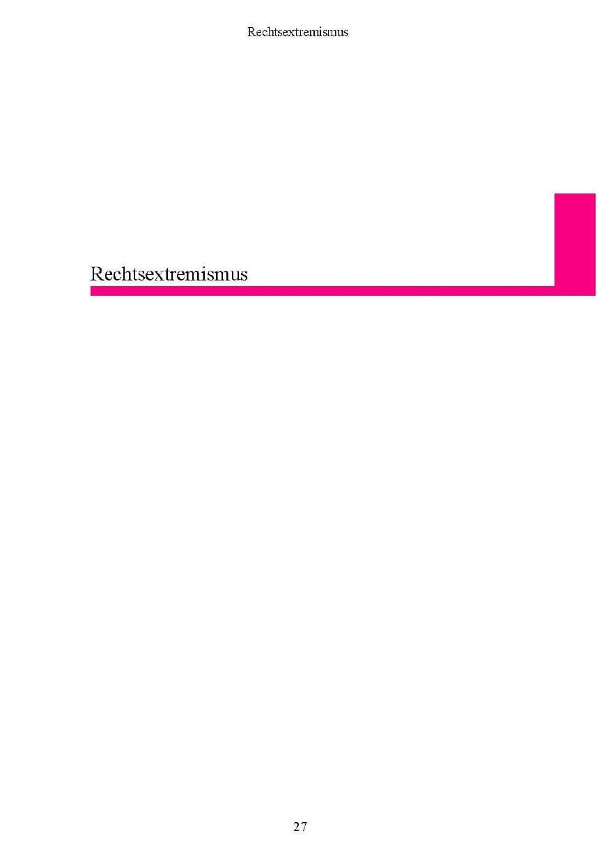 Seite 27 des Verfassungsschutzbericht 2004 Brandenburg