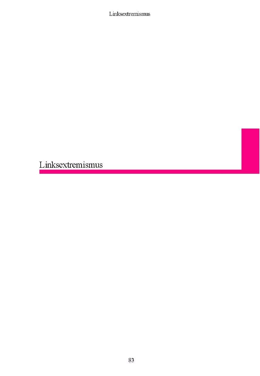 Seite 83 des Verfassungsschutzbericht 2004 Brandenburg